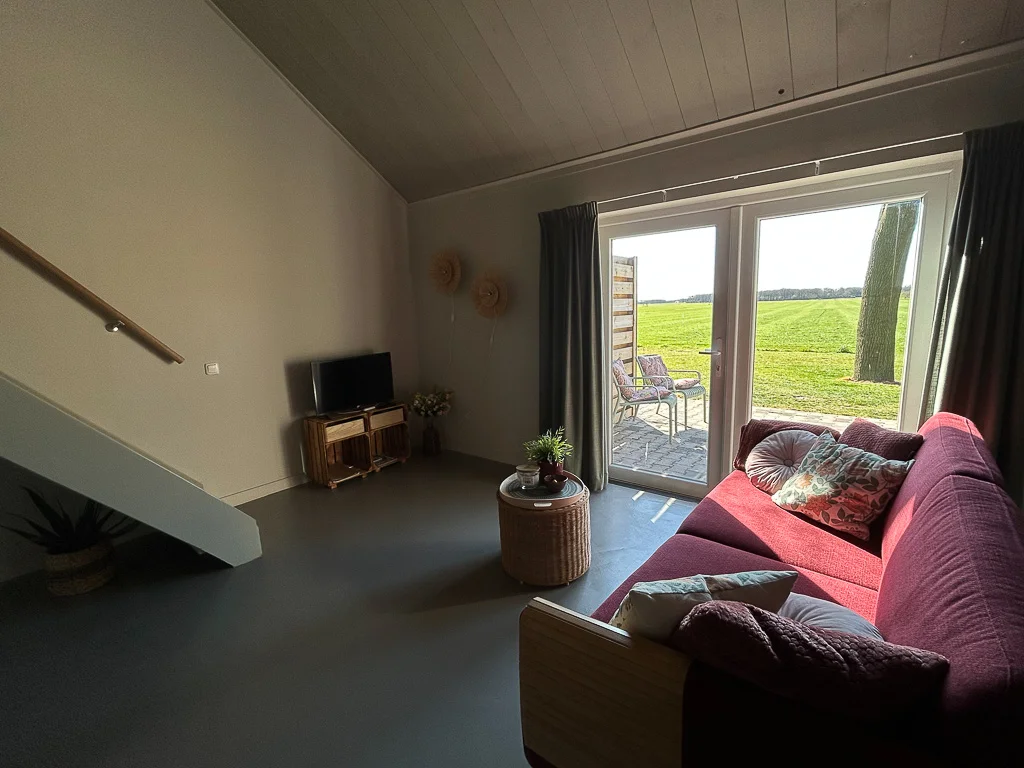 Uitzicht Vakantieappartement Lentebloesem - Buitenplaats Ureterp
