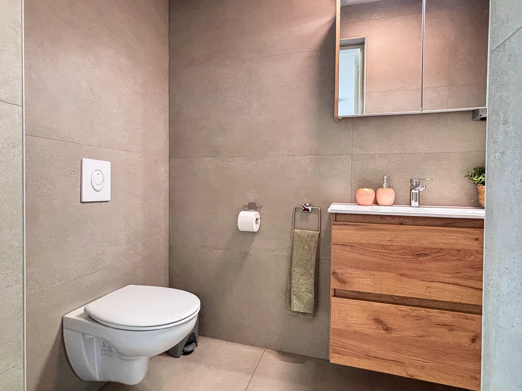 Badkamer Vakantiewoning Lentebloesem - Buitenplaats Ureterp