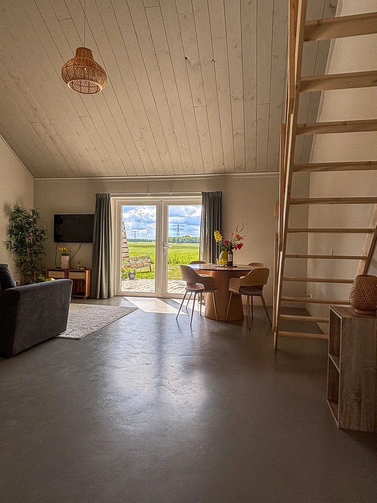 Uitzicht appartement Herfstoogst - Buitenplaats Ureterp