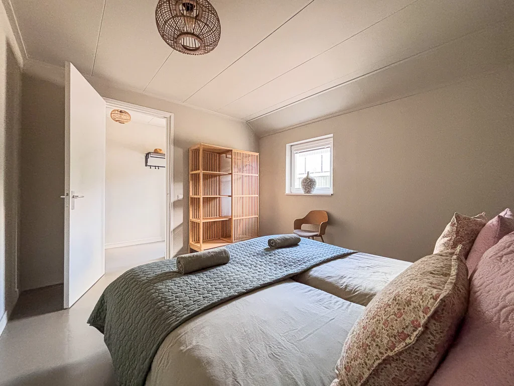 Slaapkamer appartement Herfstoogst - Buitenplaats Ureterp