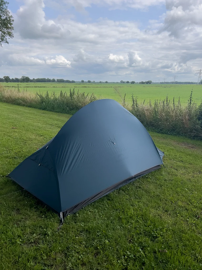 Trekkersplaats aan het Friese Woudenpad